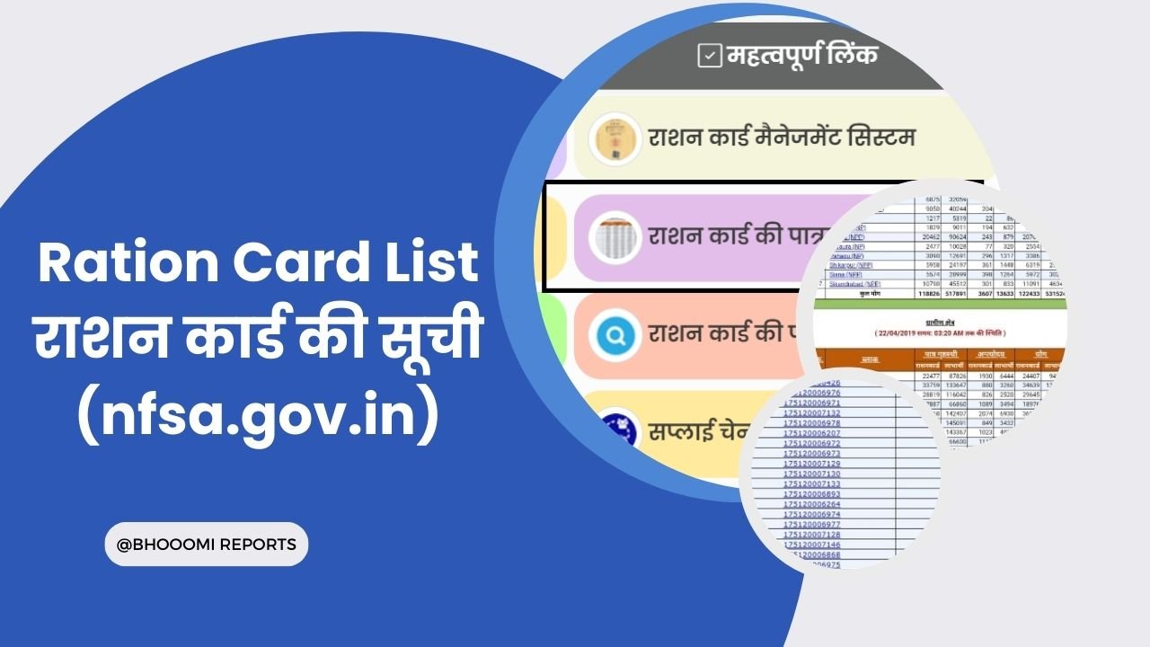 Ration Card List – राशन कार्ड की पात्रता सूची (nfsa.gov.in)